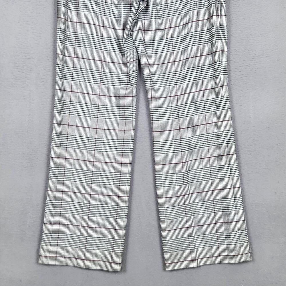 Calvin Klein Dress Pants Womens 12 Gray Plaid Modern Fit Slim Tapered Stretch - Picture 10 of 16